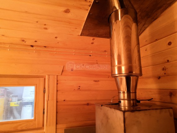 Бак самовар на трубе