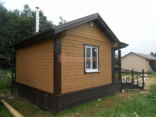 Июль 2020 - баня из бруса №86