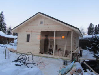 Фото №10: баня из бруса 106