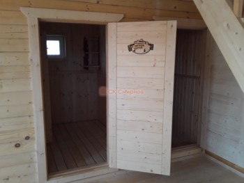 Фото №11: баня из бруса 110