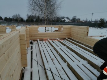 Фото №73: баня из бруса 118