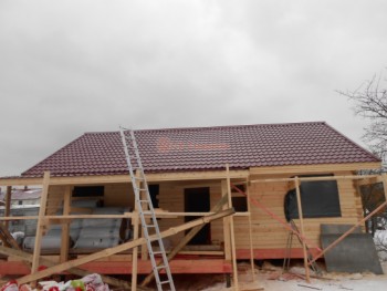 Фото №16: дом из бруса 140