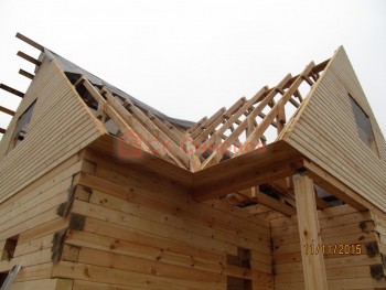 Фото №35: дом из бруса 16