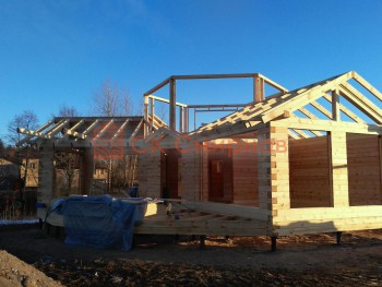 Фото №104: баня из бруса 33