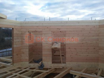 Фото №76: баня из бруса 33