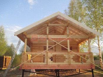 Фото №9: баня из бруса 37