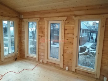 Фото №25: баня из бруса 62