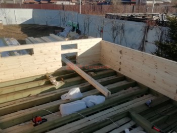 Фото №115: баня из бруса 70